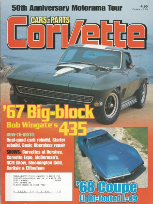 CORVETTE BY C&P 2003 FEB - WINGATE 427-435, L89, HERSHEY, FIBERGLASS FIX